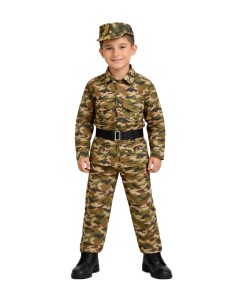 Déguisement Militaire - de haute qualité, idéal pour le carnaval, les fêtes à thème et les événements spéciaux